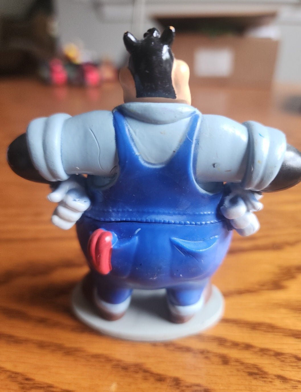 Disney PETE & DONALD Duck Gas Station Garage Mechanic PVC Figure Cake Topper - I Bought a Yard Sale