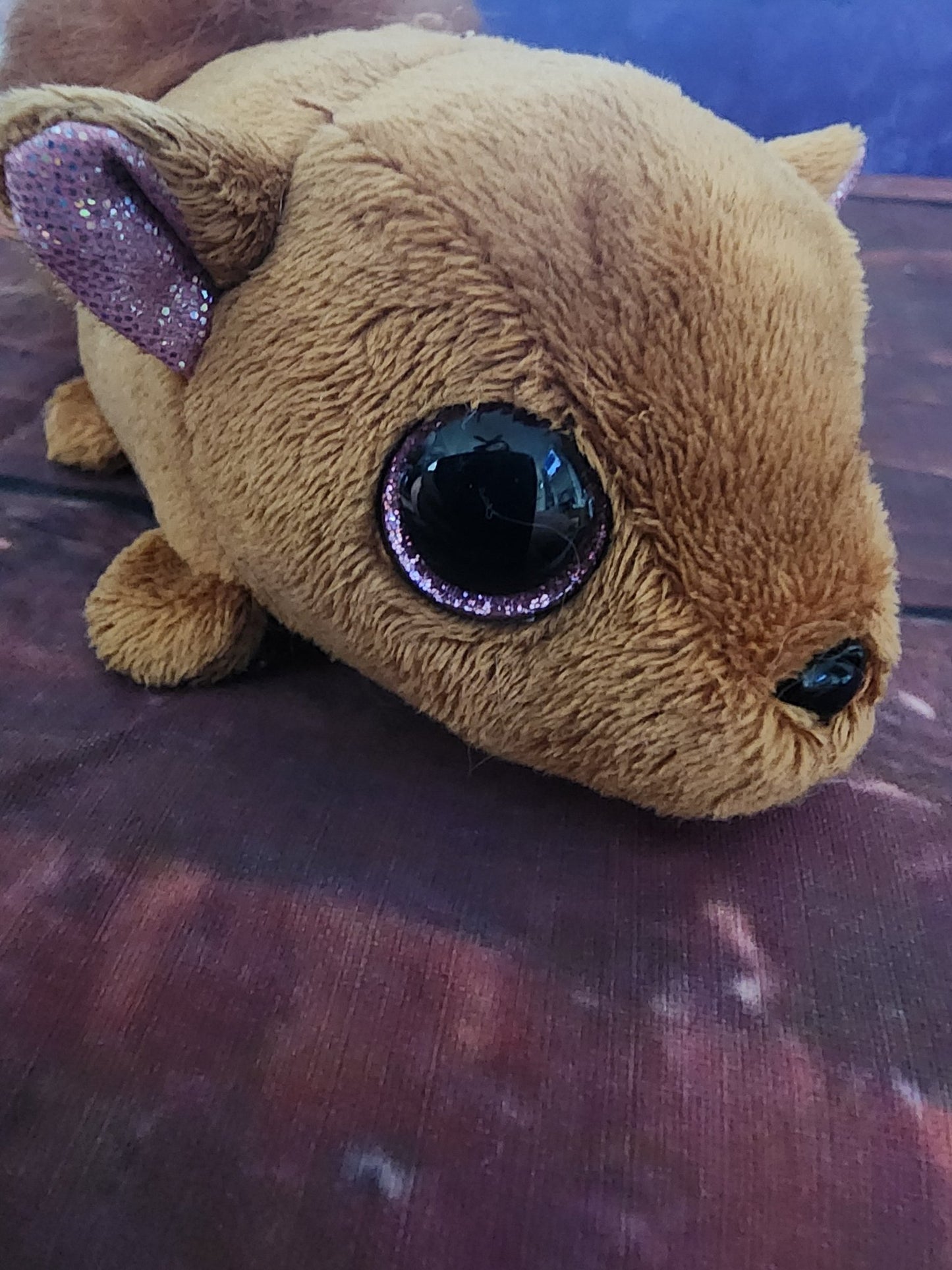 Fuzzee Tails squirrel Plush Nutty New 4" Furry Tail - I Bought a Yard Sale