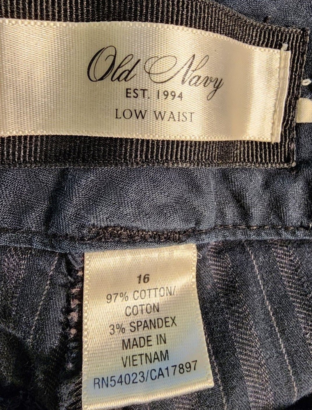 Old Navy Navy shorts with purple stripes 16 - I Bought a Yard Sale