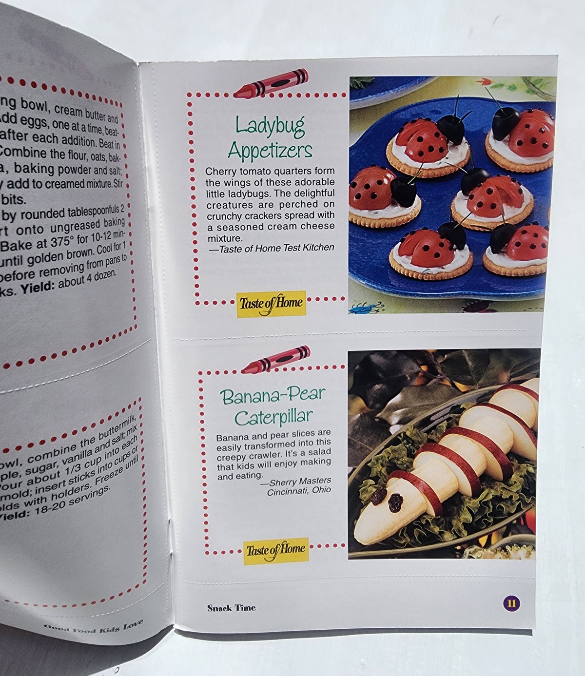 Cook Books: Lost Art of Pie Making & Good Food Kids Love Recipe Cards