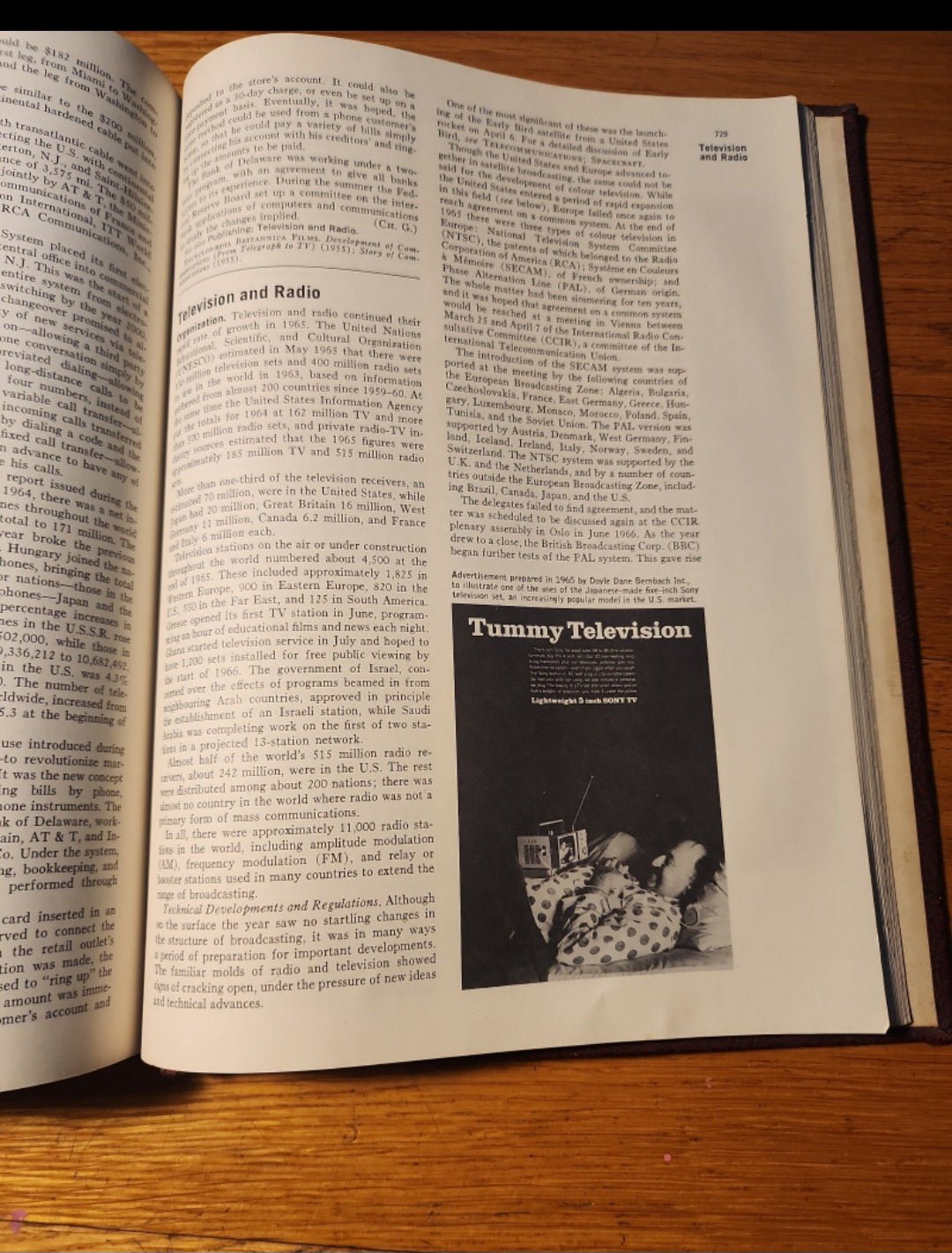 Vintage Book Britannica Book Of The Year 1966 - I Bought a Yard Sale