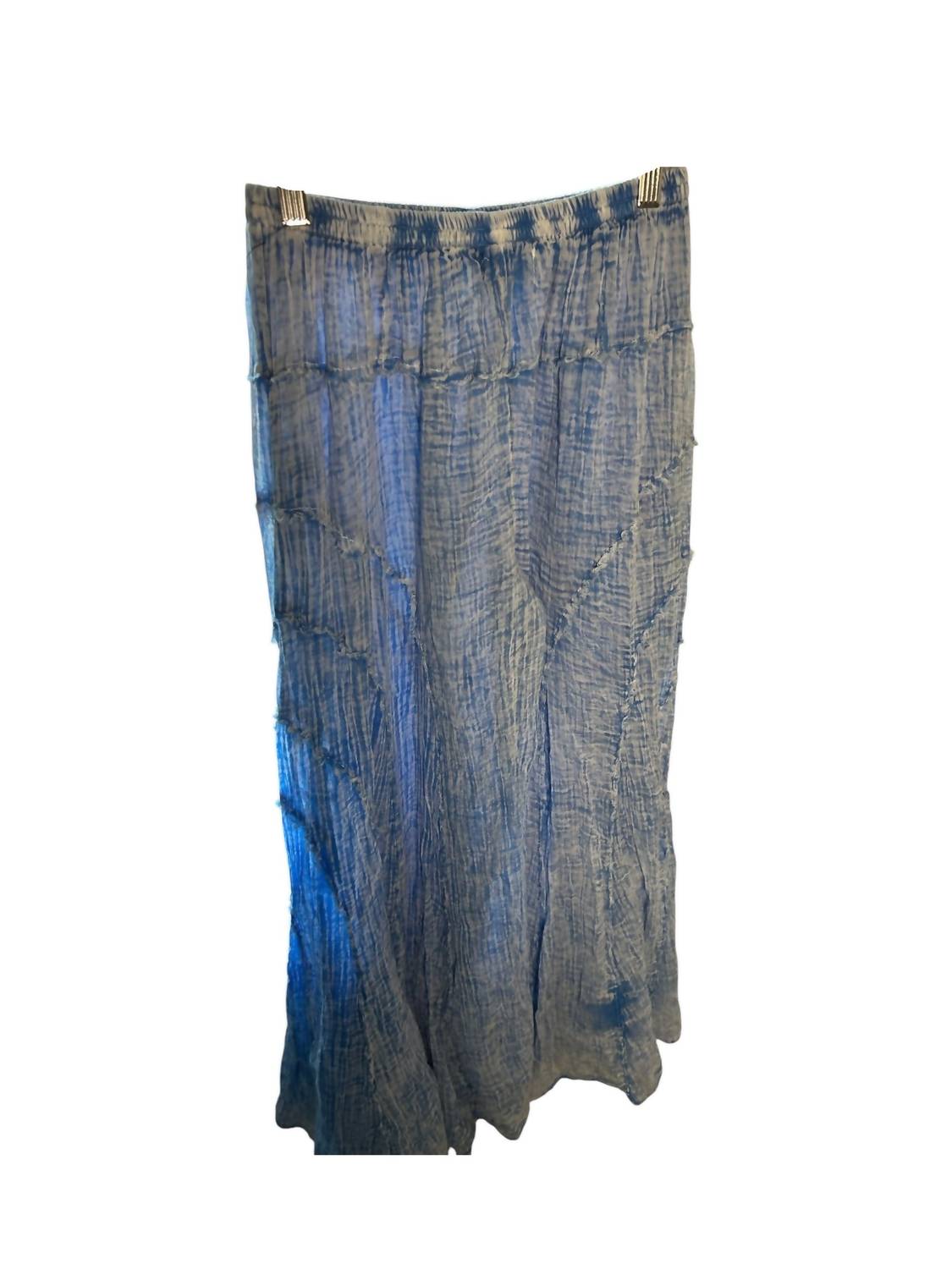 Women's Cotton Gauze Palazzo Pants - I Bought a Yard Sale