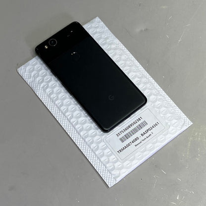 GOOGLE 2017 Pixel 2 64GB 1080 X 1920 5″ Display Black 034107 (Pre-Owned)