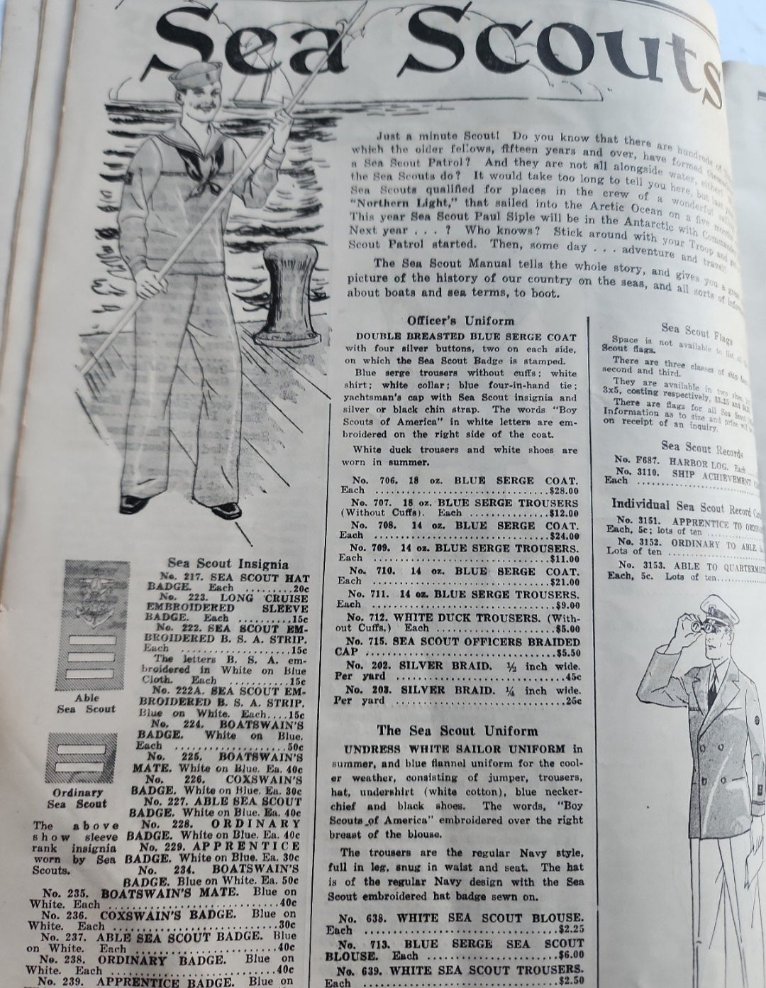1928 - 29 THE Boy SCOUT EXECUTIVE EQUIPMENT NUMBER, - I Bought a Yard Sale