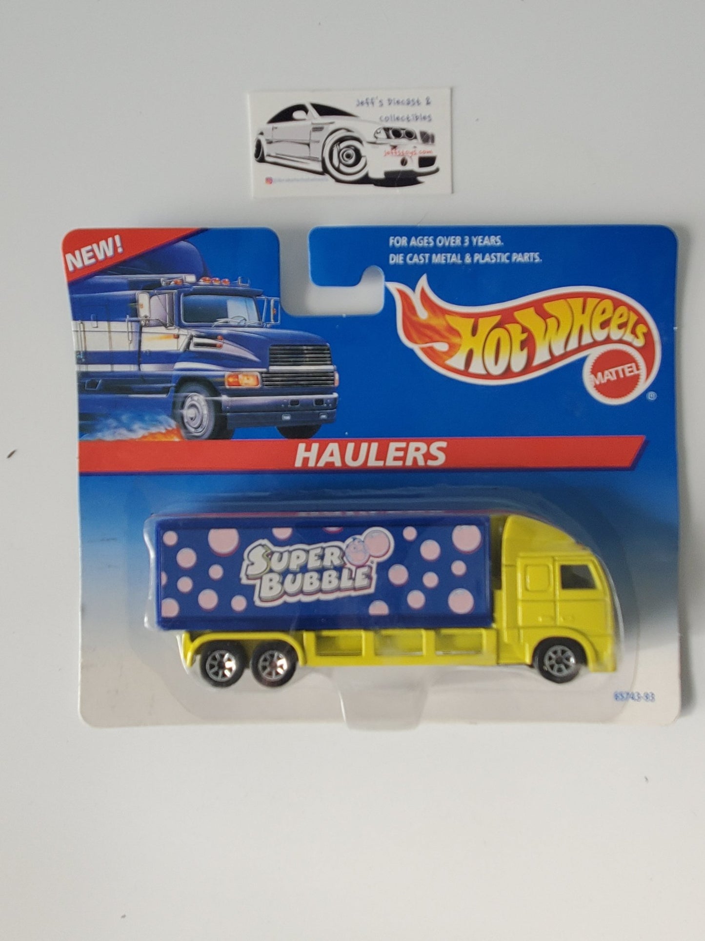 1996 Hot Wheels Haulers Super Bubble - I Bought a Yard Sale