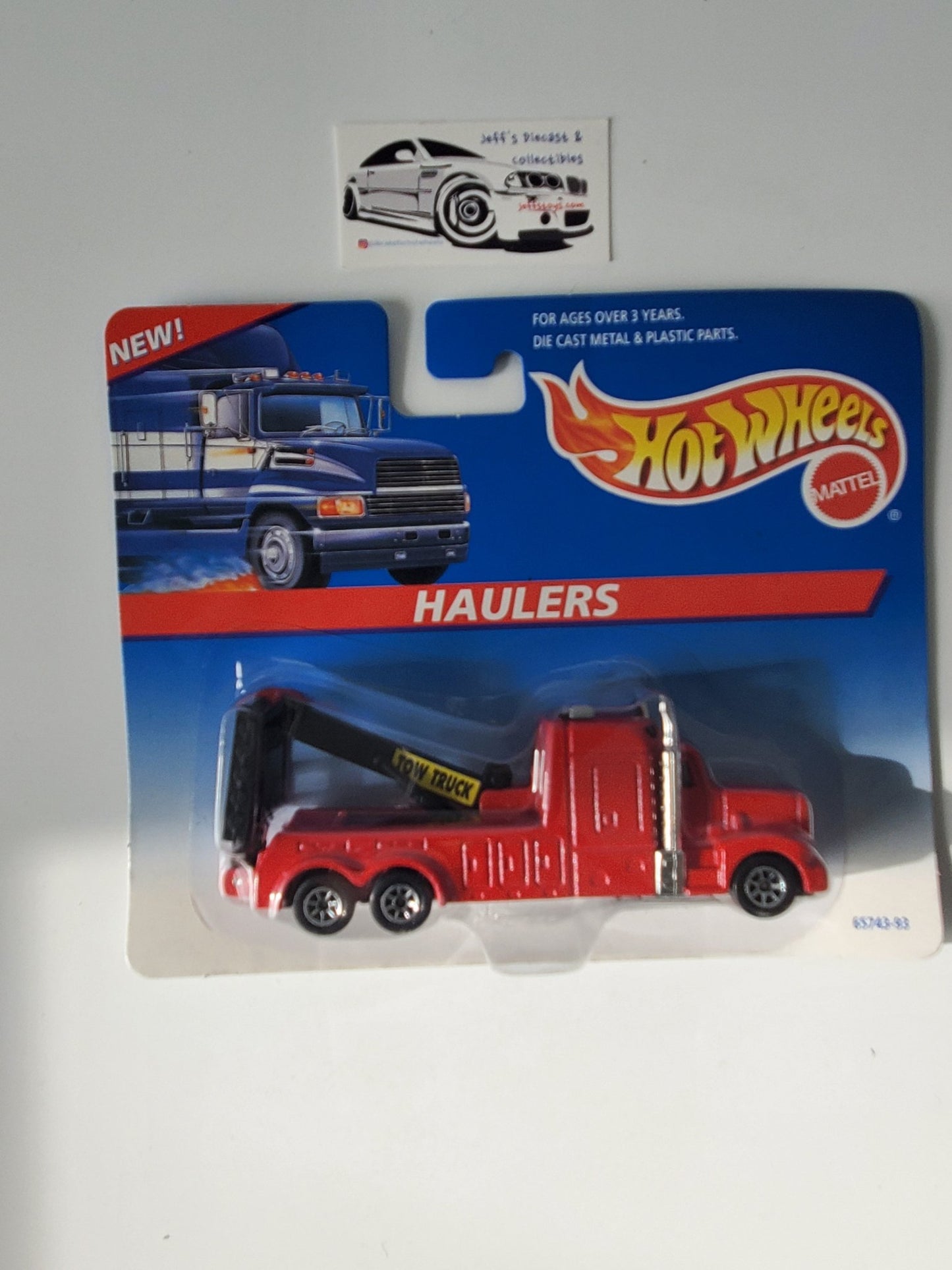 1996 Hot Wheels Haulers Tow Truck - I Bought a Yard Sale