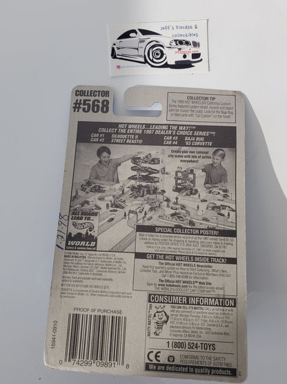 1997 Hot Wheels '63 Corvette 568 - I Bought a Yard Sale