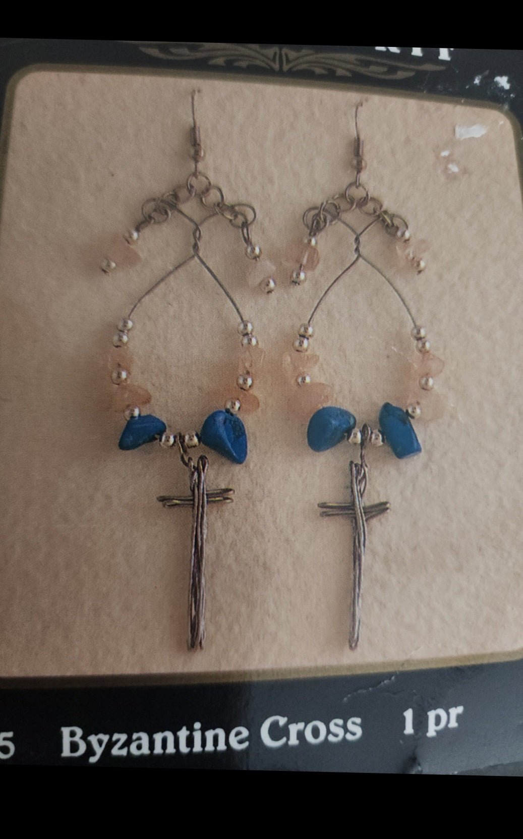 2 Ancient Treasures Earring Kits Byzantine Cross - I Bought a Yard Sale