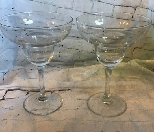 2 Margarita Glasses 12 oz. - I Bought a Yard Sale