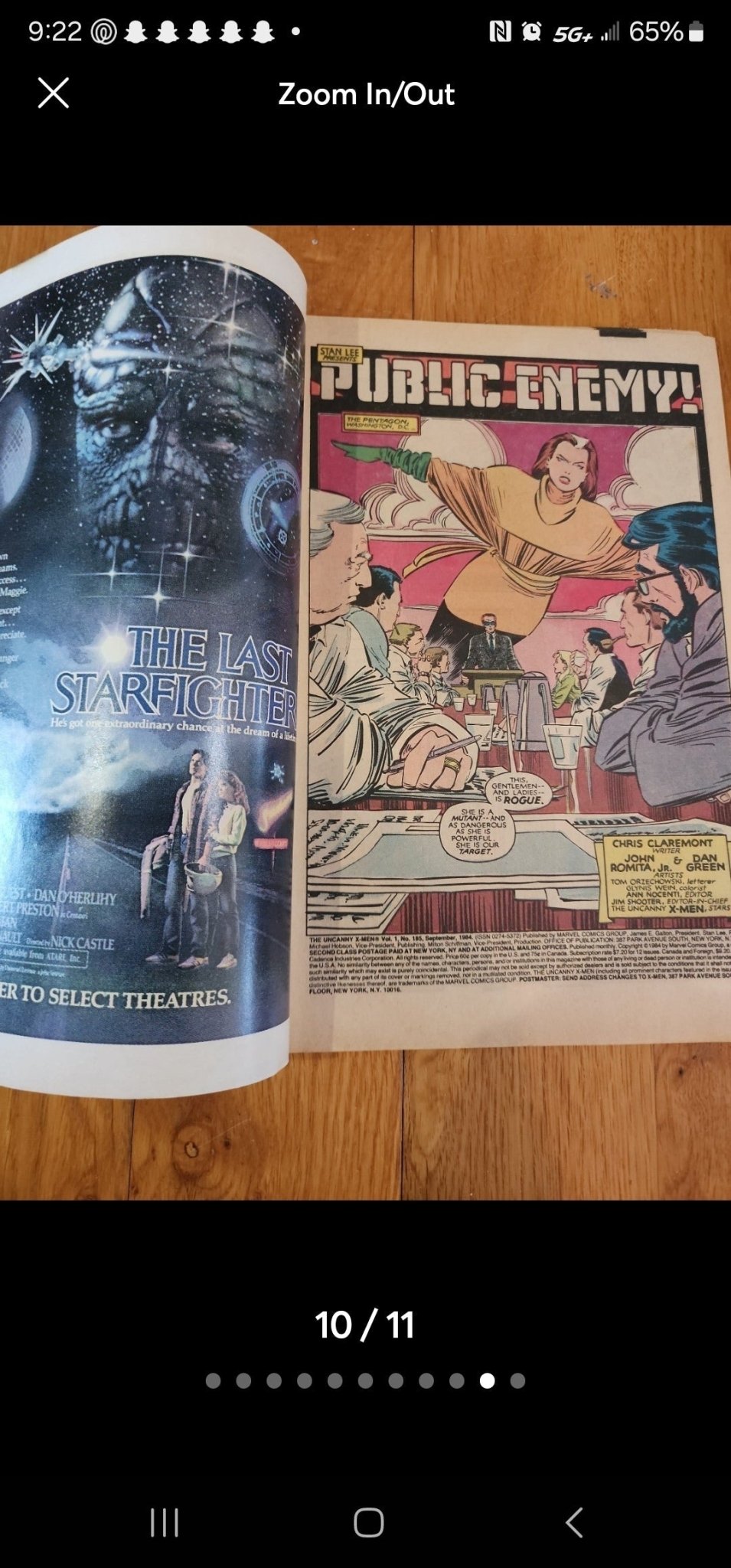 2 Marvel Comic Books Uncanny X - Men & 185 1984 New Defenders 136 1984 - I Bought a Yard Sale