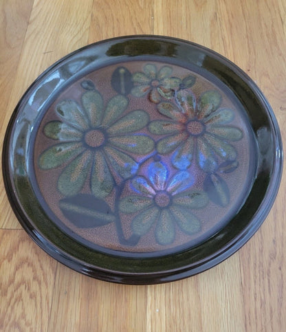 2 Mikasa Dimension Plates with Daisies 10.5" (115) - I Bought a Yard Sale