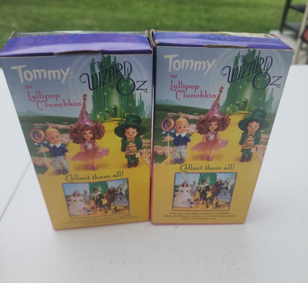 2 Wizard of Oz Tommy as Lollipop Munchkin - Collector Edition - NIB - I Bought a Yard Sale