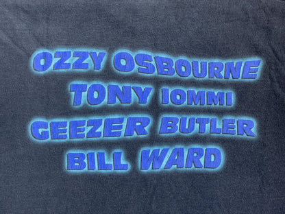 2001 Tour Two - Sided Black Shirt | Hanes Heavyweight 100% Cotton Men's XL Short Sleeve T-Shirt | - I Bought a Yard Sale