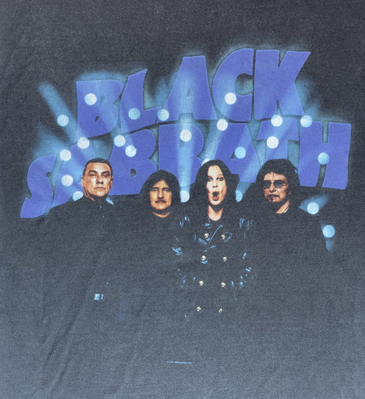 2001 Tour Two - Sided Black Shirt | Hanes Heavyweight 100% Cotton Men's XL Short Sleeve T-Shirt | - I Bought a Yard Sale