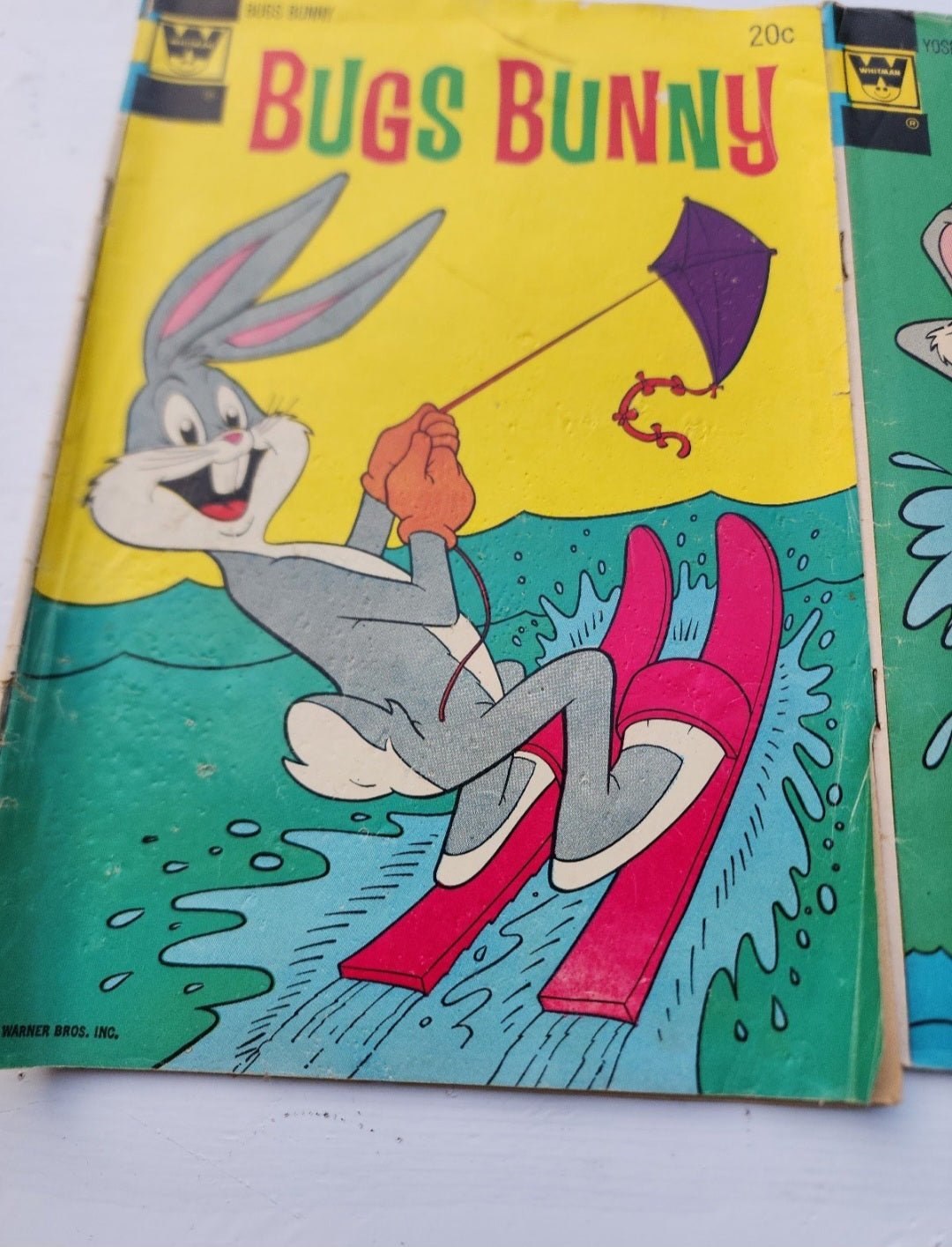 3 Whitman Comics Bugs Bunny Yosemite Sam & Porky Pig - I Bought a Yard Sale