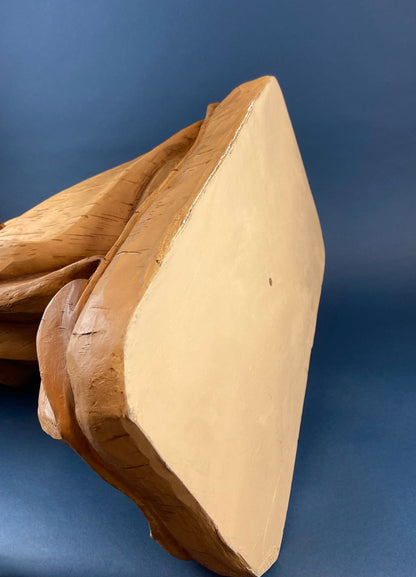 30" Statue of Virgin Mary. Praying Madonna. Wood Like Texture & Color. Religious Figure. Nativity Scene. Place of Worship, Shrine Statue.. - I Bought a Yard Sale