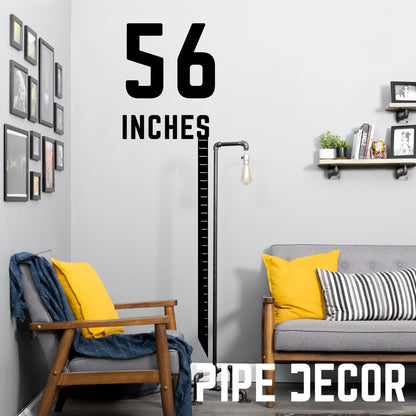 Reader Floor Lamp By PIPE DECOR
