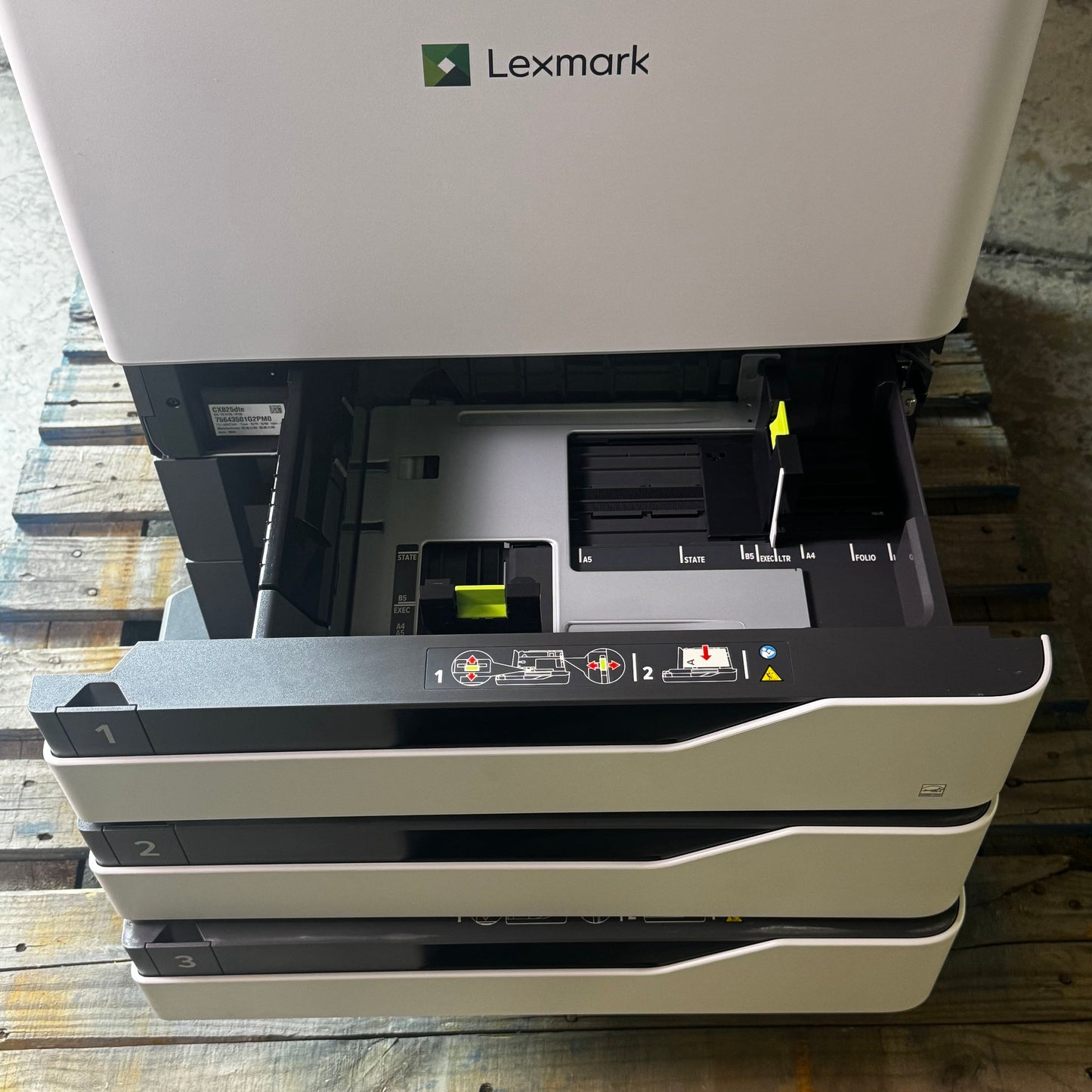 Z@ LEXMARK Laser Multifunction Printer 110-127V Grey CX820/CX860 (New Other, Minor Cosmetic Damage, See Images)
