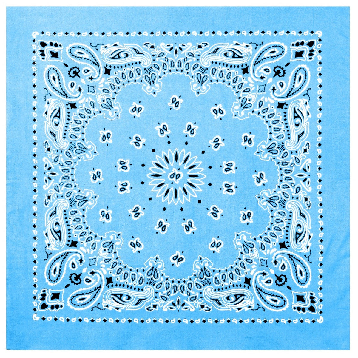 Rothco Trainmen Paisley Bandana – Extra-Large 27” X 27"