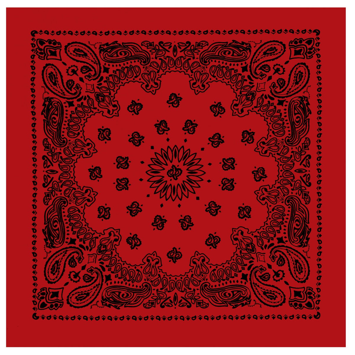 Rothco Trainmen Paisley Bandana – Extra-Large 27” X 27"