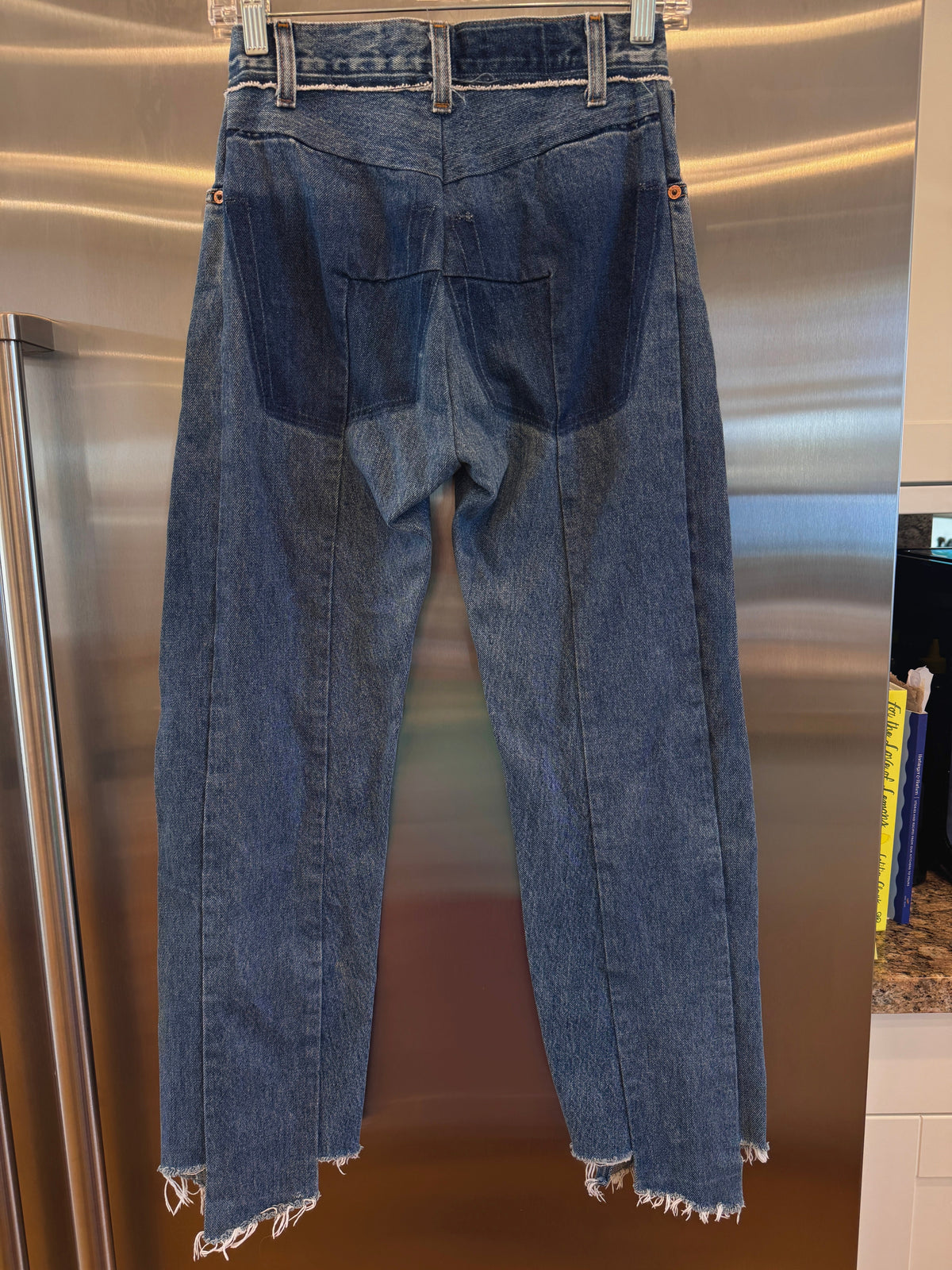 Vetements reconstructed denim pants Levi’s jeans denma size extra small womens