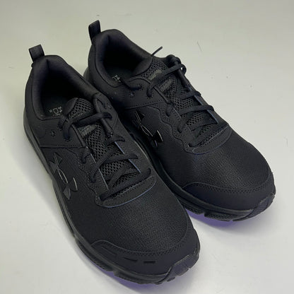 UNDER ARMOUR UA Charged Assert 10 Lightweight Sneaker Men's Sz 12.5 Black