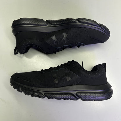 UNDER ARMOUR UA Charged Assert 10 Lightweight Sneaker Men's Sz 12.5 Black