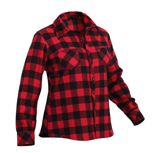 Rothco Women's Plaid Flannel Shirt