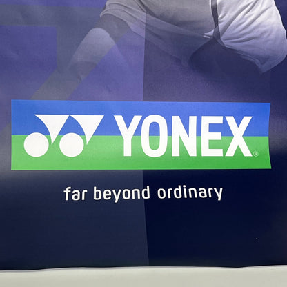 YONEX Hangable Percept Long Vinyl Banner Tiafoe & Yastremska 24"w x 6'