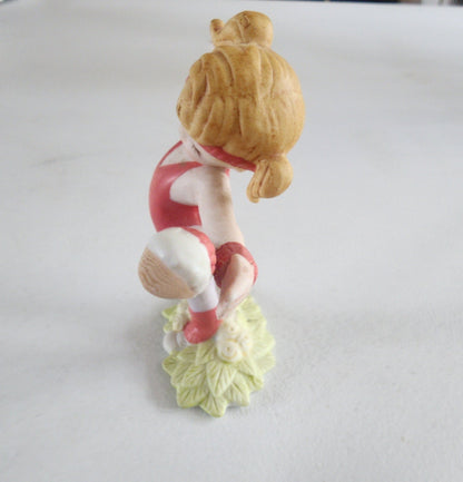 70s Vintage George Good Taiwan Porcelain Gymnastics Girl Figurine Gymnast - I Bought a Yard Sale