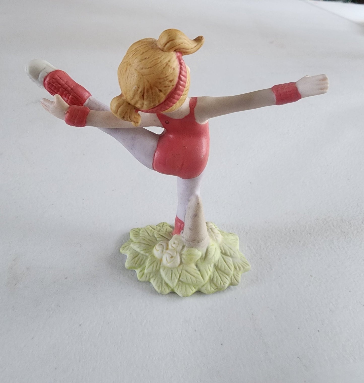 70s Vintage George Good Taiwan Porcelain Gymnastics Girl Figurine Gymnast - I Bought a Yard Sale