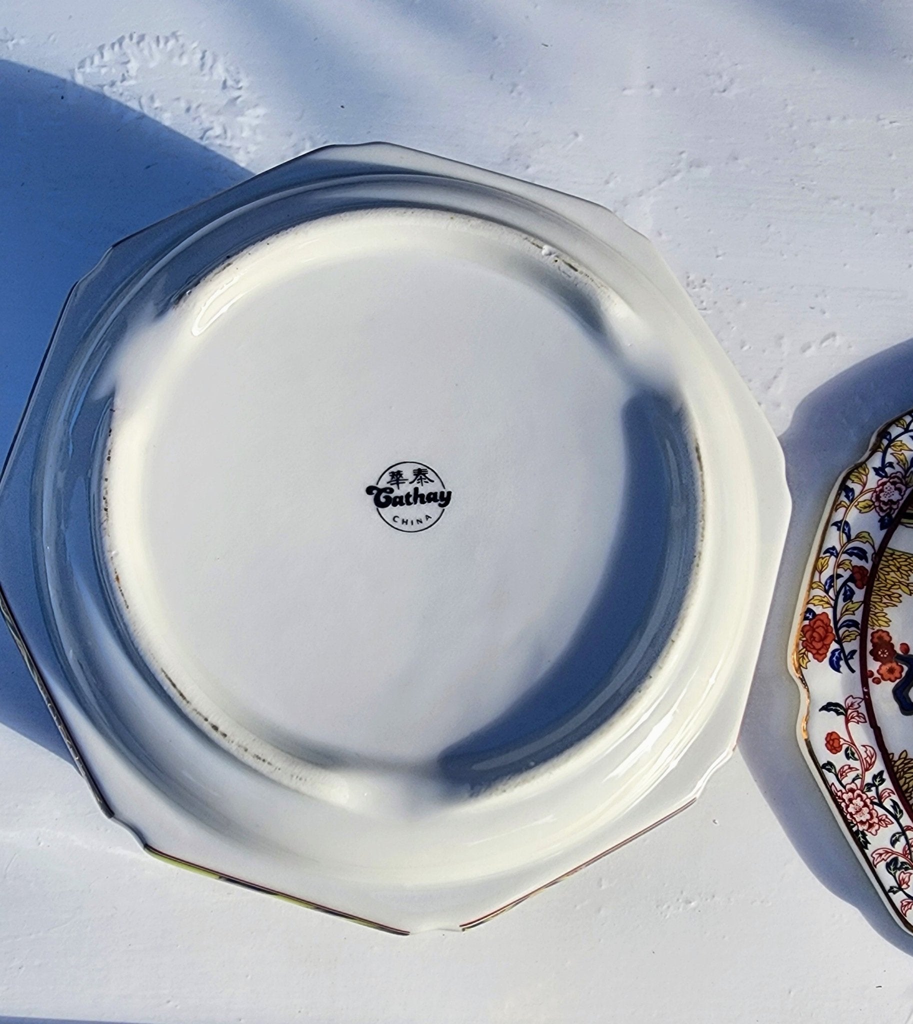 8" Asian Tatung Imari Cathay Octagon Covered Casserole Serving Bowl China - I Bought a Yard Sale