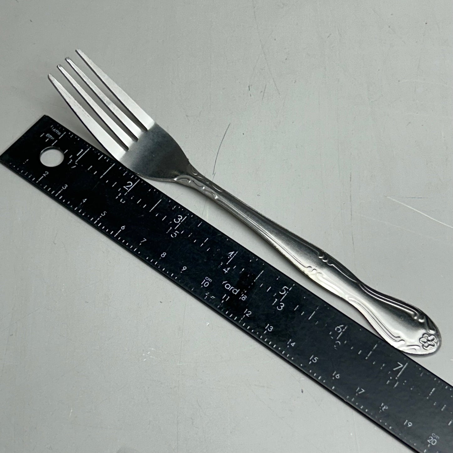 ABC (36 Pack) Stainless Steel Flora Stamped Fork Set New Other-Distressed Packaging  7" FLO-05