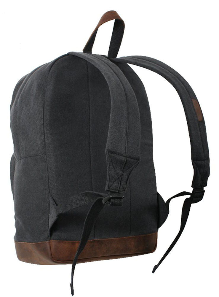 Rothco Vintage Canvas Teardrop Backpack with Leather Accents