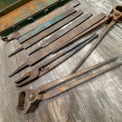 Vintage Blacksmith and Farrier's Tool Bundle