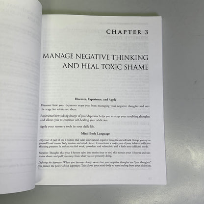 MIND-BODY WORKBOOK FOR ADDICTION Effective Tools Substance Abuse Recovery Book