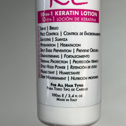 ARTISTAS A LA OBRA Keratin Leave-In Lotion For Hair Repair 100 mL 3.4 fl oz