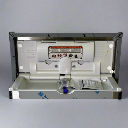 BRADLEY Diaper Changing Station 38"L x 22"H Gray 962-110000