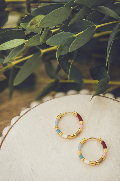 Patchwork Hoops