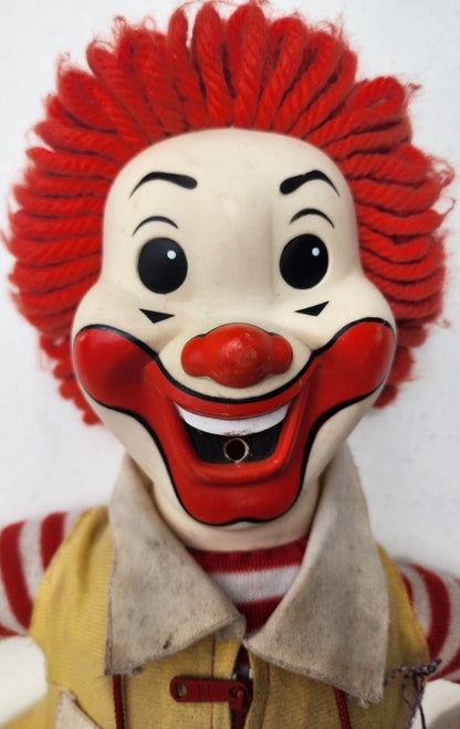 RONALD McDONALD Doll  21" - Hasbro - 1978 & 5" doll