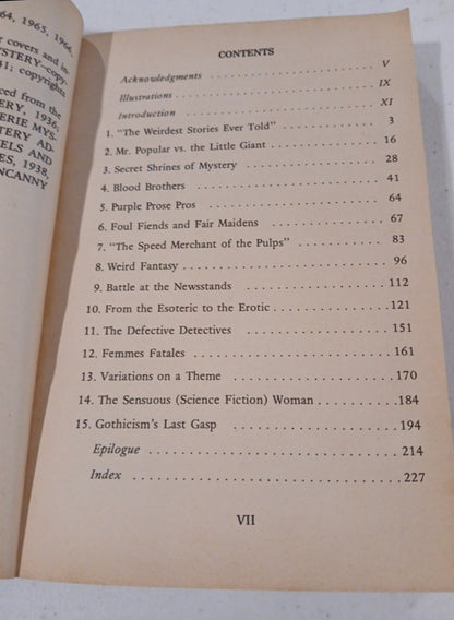 The Shudder Pulps: A History of the Weird Menace Magazines of the 1930's