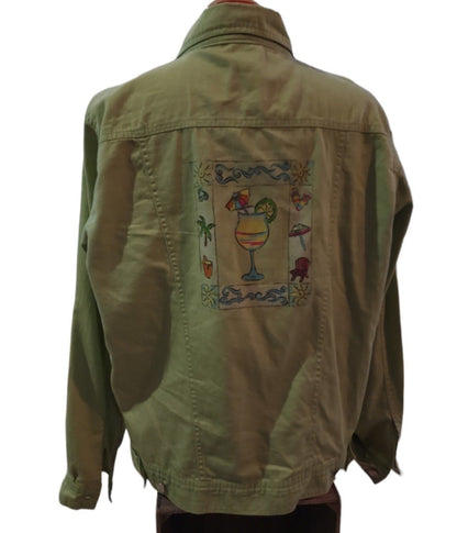 Women's Margarita Lime Green Jacket L