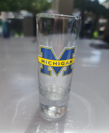 Michigan State Tall Shot Glass