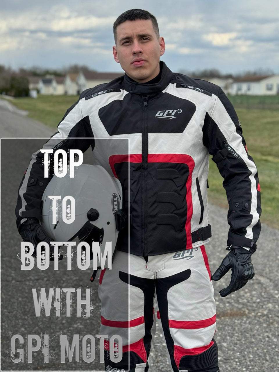 High Premium Quality Adjustable/Black/Red Multi-Color Motorcycle Pants – Beach