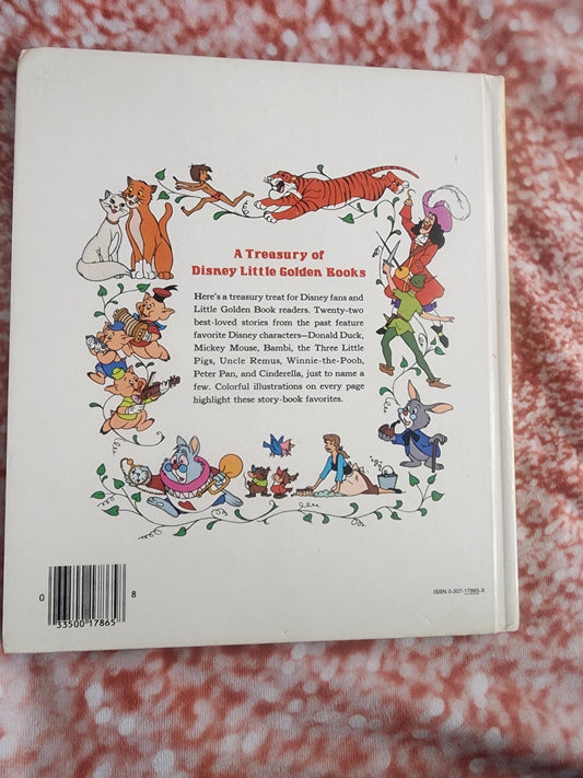A Treasury of Disney Little Golden Books 22 Best - loved Disney Favorites HC 1978 - I Bought a Yard Sale