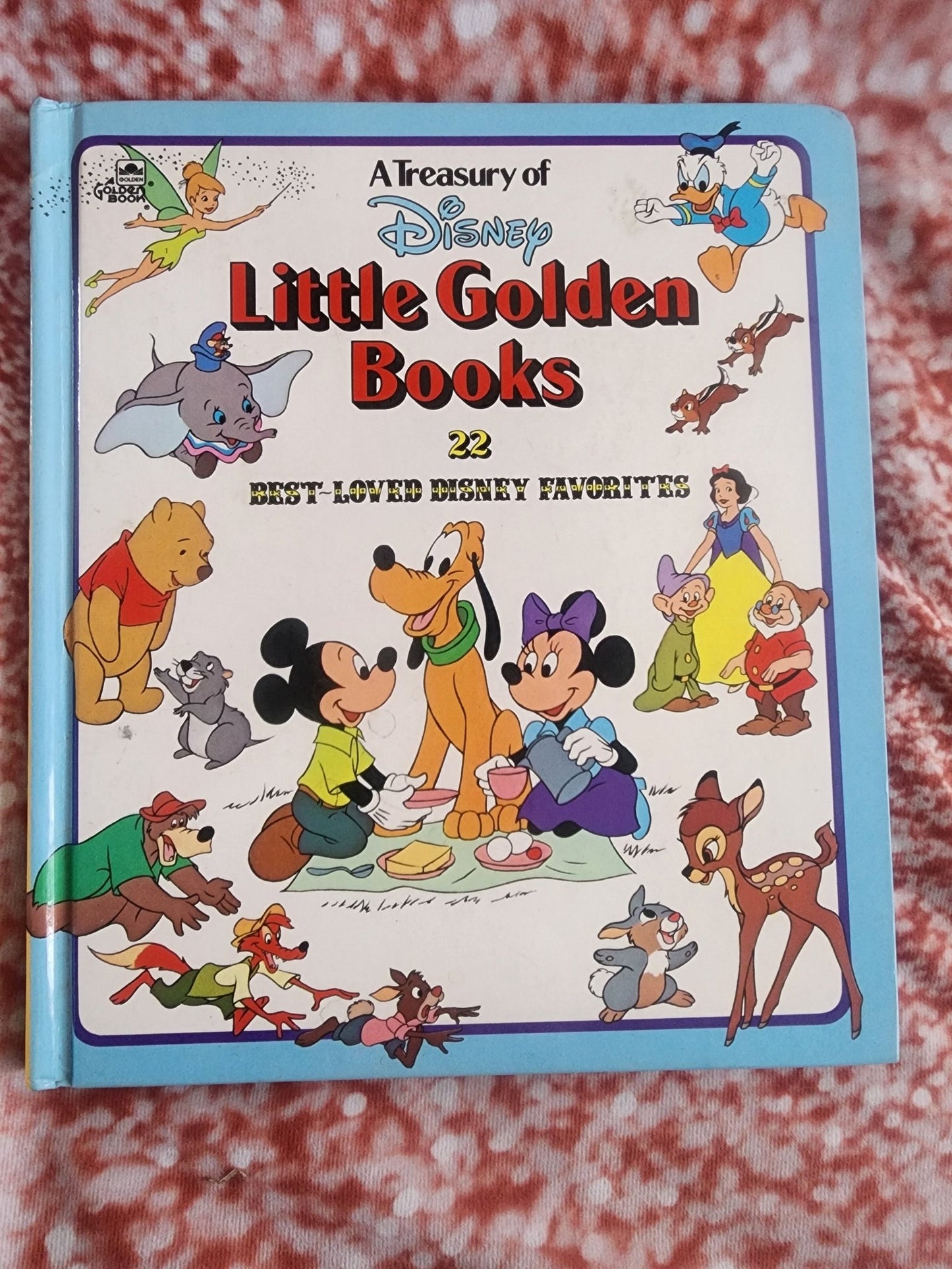 A Treasury of Disney Little Golden Books 22 Best - loved Disney Favorites HC 1978 - I Bought a Yard Sale