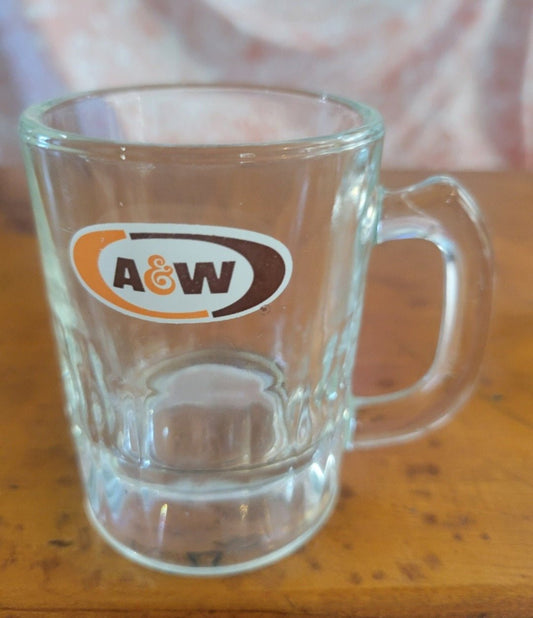 A & W Root Beer Mug Shot glass - I Bought a Yard Sale
