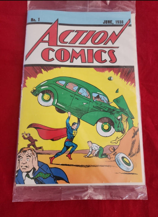 Action Comics 1 Reprint (June 1938) - Sealed, Loot Crate Superman's Debut COA - I Bought a Yard Sale