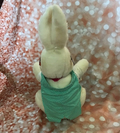 Alice in Wonderland Plush White Rabbit with Pocket Watch - I Bought a Yard Sale