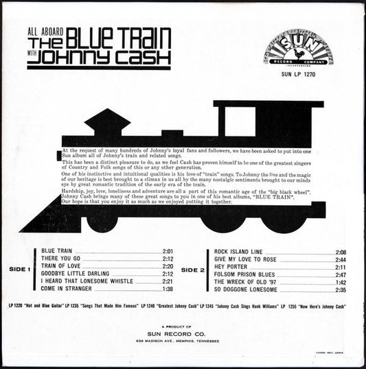 All Aboard The Blue Train | Very Good Plus (VG+) Very Good (VG) - I Bought a Yard Sale